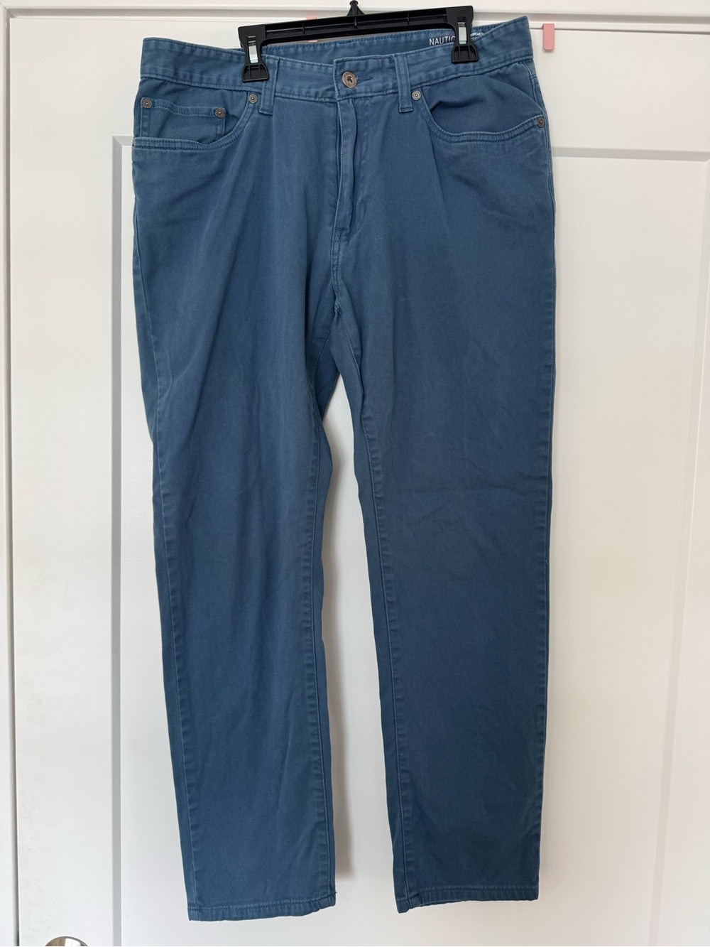 Nautica Blue Casual Slim Pants
